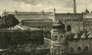 Modern History Gallery: View of the Great Imambara, Lucknow, 1890. Creator: Unknown