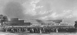 David Hume Prints: A View of the Great Industrial Exhibition in Hyde Park, 1859. Artist: JC Armytage