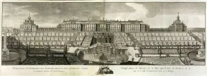 Peterhof Prints: View of the Great Palace in Peterhof