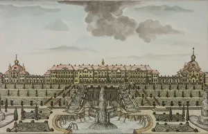 View of the Great Palace in Peterhof, Between 1792 and 1820
