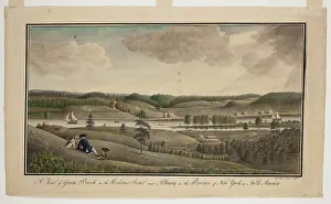 1760s Prints: A View of Greenbush on the Hudsons River near Albany in the Province of New York