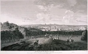 Royal Observatory Prints: View from Greenwich Park, London, c1774. Artist: I Wood