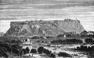 Gwalior Madhya Pradesh India Prints: View of Gwalior, c1891. Creator: James Grant