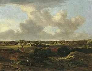 Jan Van Der Meer Prints: View of Haarlem from the Dunes, 1660. Creator: Jan van der Meer