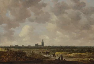 Van Goyen Prints: A View of The Hague from the Northwest, 1647. Creator: Jan van Goyen