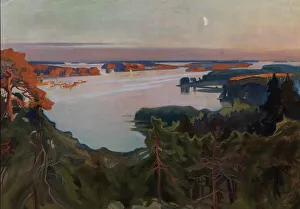 Antell Collections Prints: View over Haikko, 1899. Creator: Albert Edelfelt