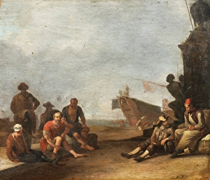 Nivaagaard Collection Prints: View of the Harbour of Livorno