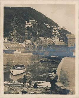 Polperro Gallery: View from the Harbour - Polperro, 1927