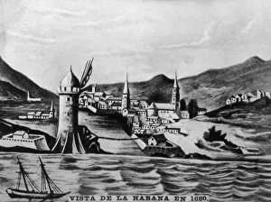 View of Havana, (1680), 1920s
