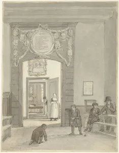 Housemaid Prints: View through to the Herenkamer of Evangelical Lutheran Deanery