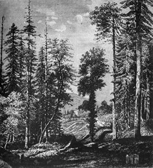 Himalayas Collection: View in the Himalayas, c1891. Creator: James Grant