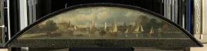 Amstel Prints: View of the Hoge Sluis (bridge) in Amsterdam