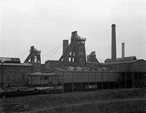Chimney Prints: A view of Horden Colliery, County Durham, 1964. Artist: Michael Walters