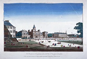 Cupola Prints: View of Horse Guards, Westminster, London, c1760. Artist