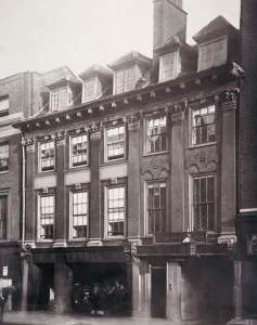 Henry Dixon Prints: View of houses in Great Queen Street, Holborn, Camden, London, 1879. Artist: Henry Dixon