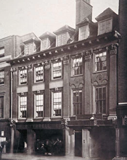 Dormer Window Gallery: View of houses in Great Queen Street, Holborn, Camden, London, 1879. Artist: Henry Dixon