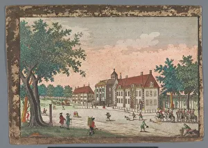View of Huis ten Bosch Palace in The Hague, 1742-1801. Creator: Anon