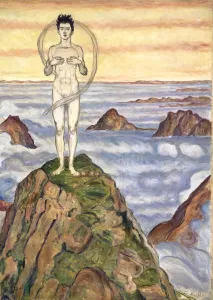 View Into Infinity, c. 1903. Creator: Hodler, Ferdinand (1853-1918)