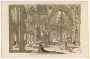 San Giovanni In Laterano Prints: View of the interior of the church of Saint John Lateran in Rome