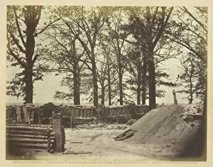 Fort Gallery: View of the Interior of Fort Steadman, May 1865. Creator: Alexander Gardner