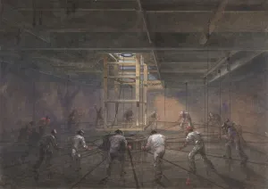Field Cyrus West Gallery: View of the Interior of One of the Tanks on Board the Great Eastern, 1865-66