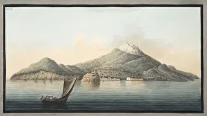 Fabris Prints: View of the Island of Ischia from the sea, 1776
