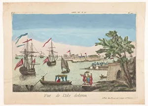Basset Prints: View of the island of Oleron, 1700-1799. Creator: Anon