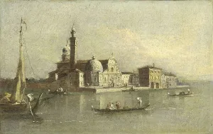 View of the Isola di San Michele in Venice, 1774-1835. Creator: Giacomo Guardi