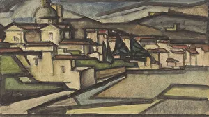 View of an Italian city, 1920-1945. Creator: Reijer Stolk