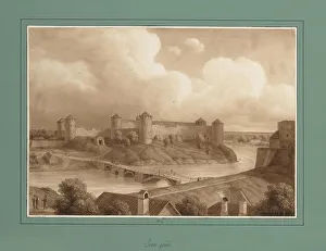Narva Prints: View of the Ivangorod Fortress