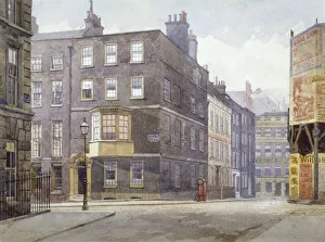 View of the junction of Howard Street and Norfolk Street, London, 1880