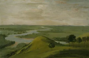 Bluff Prints: View of the Junction of the Red River and the False Washita, in Texas, 1834-1835