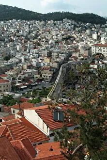 View from Kastro, Kavala, Greece, 2003. Creator: Ethel Davies