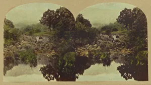 London Stereoscopic Photographic Co Prints: View in Killarney, Ireland, about 1860. Creator: London Stereoscopic & Photographic Co