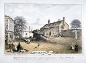 View of King Johns Palace, Old Ford, Poplar, London, c1863. Artist: C Coghlan