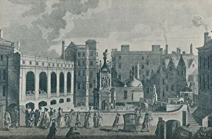A View of the King and Queens Baths and the Great Pump Room at Bath, 1907 A View of the King and Queens Baths and the Great Pump Room at Bath, 1907