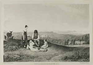 Farmhands Prints: View from Kings, Weston Hill, from Three Views
