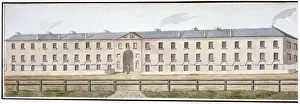 View of Knightsbridge Barracks, Westminster, London, c1810