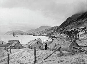 Remote Collection: View of Kodiak, between c1900 and 1923. Creator: Unknown