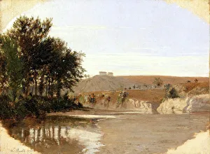 View of a Lake, 1797. Creator: Louis Leopold Boilly