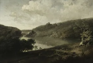 Thomas Doughty Prints: View of a Lake, c. 1830s. Creator: Thomas Doughty (American, 1793-1856)