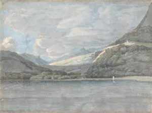 Como Gallery: View of Lake Como, August 27, 1781. Creator: Francis Towne