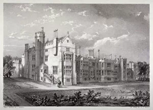 Bragg Collection: View of Lambeth Palace, London, c1830. Artist: GF Bragg