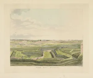 Title Prints: View of the landscape south of Nijmegen, 1815-1824. Creator: Derk Anthony van de Wart