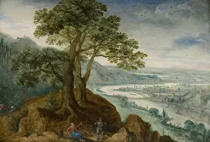Linz Gallery: View of Linz, 1599