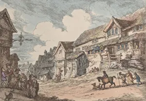 View of Liskard, Cornwall, from Views in Cornwall, April 12, 1812
