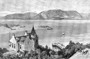 Steamboat Prints: View of Loch Long; opposite Blairmore