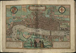 Braun Gallery: View of London, 1572