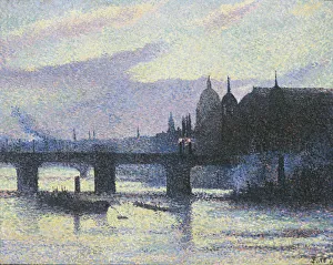 Luce Prints: View of London (Cannon Street), 1893