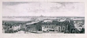 Upper Street Prints: View of London from Islington, 1789. Artist: Johannes Swertner